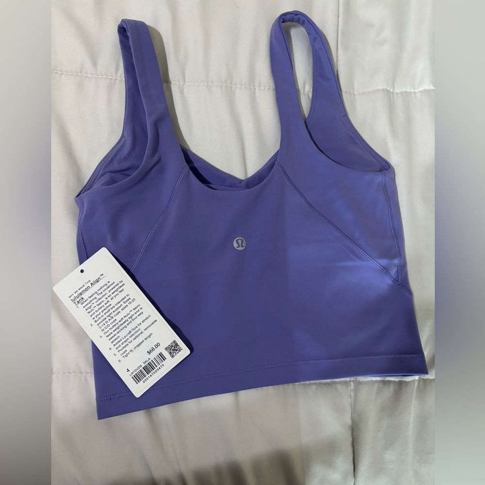 lululemon athletica Women's Lavender Sports Bra